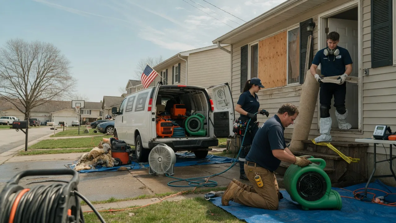 Water Damage Restoration in Independence, KS near me